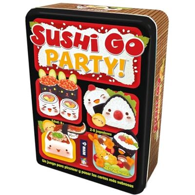 Devir Sushi Go Party, gezelschapsspel, met vrienden, voor feest, 8 jaar, uitgebreide editie Sushi Go (BGSGPARTY) Devir Sushi Go Party, gezelschapsspel, met vrienden, voor feest, 8 jaar, uitgebreide editie Sushi Go (BGSGPARTY)