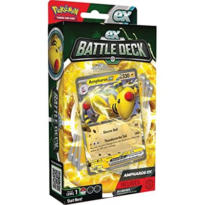 Pokémon TCG: Ampharos ex Battle Deck (60 kaarten klaar om te spelen) Pokémon TCG: Ampharos ex Battle Deck (60 kaarten klaar om te spelen)