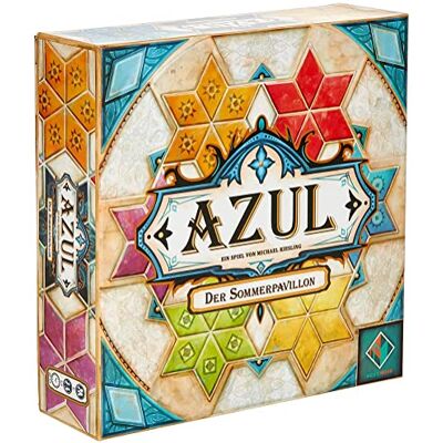 Asmodee Azul-Het zomerpaviljoen, eenvoudig, NMGD0005, meerkleurig, kleurrijk, 1. Grundspel Duitse versie Asmodee Azul-Het zomerpaviljoen, eenvoudig, NMGD0005, meerkleurig, kleurrijk, 1. Grundspel Duitse versie