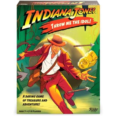 Funko Games Indiana Jones Throw Me The Idol Game Raiders Of The Lost Ark Lichtgewicht strategiespel voor kinderen en volwassenen vanaf 10 jaar 2-4 spelers Vinyl figuur Funko Games Indiana Jones Throw Me The Idol Game Raiders Of The Lost Ark Lichtgewicht strategiespel voor kinderen en volwassenen vanaf 10 jaar 2-4 spelers Vinyl figuur