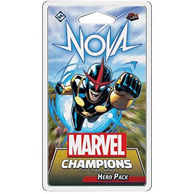 Fantasy Flight Games , Nova: Marvel Champions Hero Pack Kaartspel vanaf 14 jaar 1 tot 4 spelers Speeltijd 45-90 minuten Grootte Naam: 2 packs FFGMC28 helden Fantasy Flight Games , Nova: Marvel Champions Hero Pack Kaartspel vanaf 14 jaar 1 tot 4 spelers Speeltijd 45-90 minuten Grootte Naam: 2 packs FFGMC28 helden
