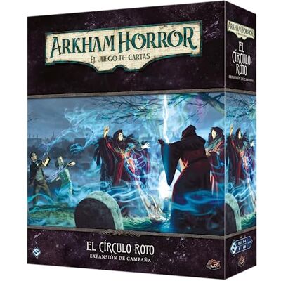 Fantasy Flight Games Arkham Horror LCG: De gebroken cirkel Campagneuitbreiding in het Spaans Fantasy Flight Games Arkham Horror LCG: De gebroken cirkel Campagneuitbreiding in het Spaans