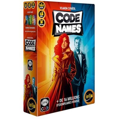 IELLO 51285 CodeNames, associatiespel van ideeën, Franstalige versie IELLO 51285 CodeNames, associatiespel van ideeën, Franstalige versie