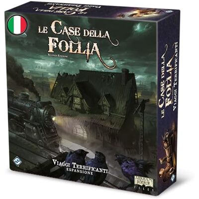 Asmodee Le Case della Follia: angstaanjagende reis, uitbreiding tafelspel, editie in het Italiaans Asmodee Le Case della Follia: angstaanjagende reis, uitbreiding tafelspel, editie in het Italiaans