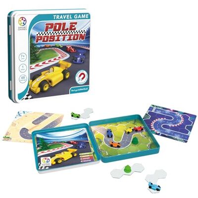 SmartGames Pole Position, puzzelspel magn teken in bo te m tallic met 48 d fis, vanaf 7 jaar SmartGames Pole Position, puzzelspel magn teken in bo te m tallic met 48 d fis, vanaf 7 jaar