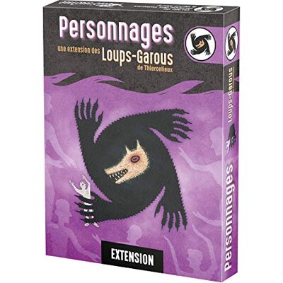 Asmodee Weerwolven van Thiercelieux-personages, LMELG03FR, stemmingsspel Asmodee Weerwolven van Thiercelieux-personages, LMELG03FR, stemmingsspel