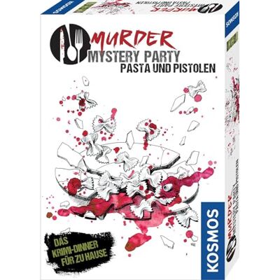 Kosmos Murder Mystery Party Pasta en pistolen (spel): 8 spelers en spelers Kosmos Murder Mystery Party Pasta en pistolen (spel): 8 spelers en spelers