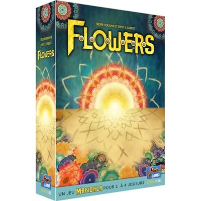 Asmodee Lookout Games Flowers: A Mandala Game gezelschapsspel spel voor kinderen, volwassenen en familie vanaf 10 jaar 2 tot 4 spelers 20 tot 30 minuten Franse versie Asmodee Lookout Games Flowers: A Mandala Game gezelschapsspel spel voor kinderen, volwassenen en familie vanaf 10 jaar 2 tot 4 spelers 20 tot 30 minuten Franse versie