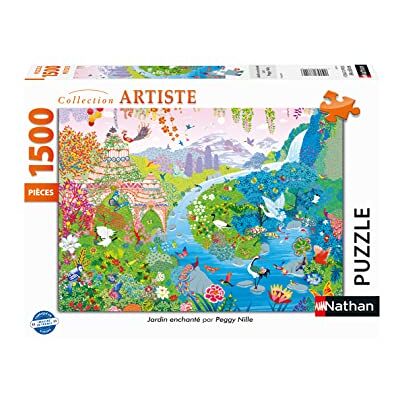 Nathan Puzzel 1500 stukjes Betoverde tuin Peggy Nille Volwassenen en kinderen vanaf 14 jaar Hoogwaardige puzzel Artist Collection 87811 Nathan Puzzel 1500 stukjes Betoverde tuin Peggy Nille Volwassenen en kinderen vanaf 14 jaar Hoogwaardige puzzel Artist Collection 87811