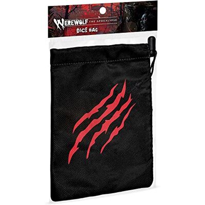 Renegade Game Studios Werewolf: The Apocalypse 5th Edition Dobbelstenen tas voor rollenspel – RPG-accessoires, bescherming, houd je dobbelstenen vast en draag Renegade Game Studios Werewolf: The Apocalypse 5th Edition Dobbelstenen tas voor rollenspel – RPG-accessoires, bescherming, houd je dobbelstenen vast en draag