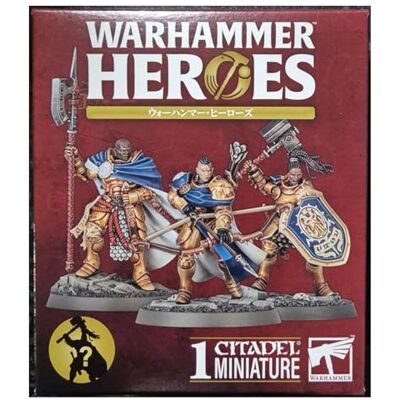 Games Workshop Warhammer Age of Sigmar Warhammer Heroes: Stormcast Eternals (enkele doos met 1 willekeurig figuur) Games Workshop Warhammer Age of Sigmar Warhammer Heroes: Stormcast Eternals (enkele doos met 1 willekeurig figuur)