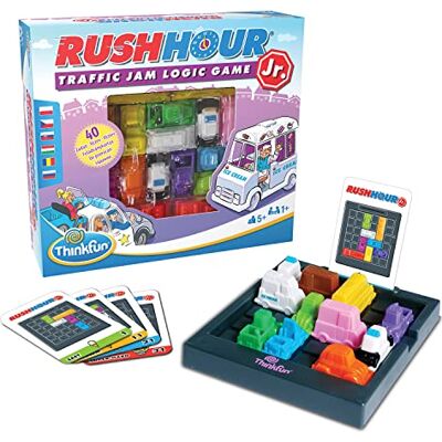 ThinkFun Rush Hour Cork Junior logicaspel voor kinderen vanaf 5 jaar ThinkFun Rush Hour Cork Junior logicaspel voor kinderen vanaf 5 jaar