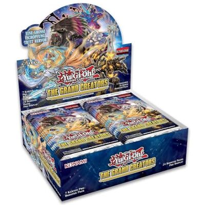 Yu-Gi-Oh! TRADING CARD GAME The Grand Creators Display Duitse editie, meerkleurig Yu-Gi-Oh! TRADING CARD GAME The Grand Creators Display Duitse editie, meerkleurig