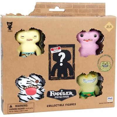 Bizak Fuggler 64110400-7 Set van 5 figuren 6,5 cm met verzamelposter, voor jongens en meisjes vanaf 4 jaar Bizak Fuggler 64110400-7 Set van 5 figuren 6,5 cm met verzamelposter, voor jongens en meisjes vanaf 4 jaar
