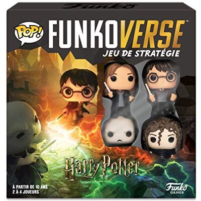Funko Games Black Mag verse Franse versie Harry, Hermelien, Bellatrix LeStrange, Lord Voldemort 3" (7,6 cm) POP! Lichtgewicht strategiespel voor kinderen en volwassenen vanaf Funko Games Black Mag verse Franse versie Harry, Hermelien, Bellatrix LeStrange, Lord Voldemort 3" (7,6 cm) POP! Lichtgewicht strategiespel voor kinderen en volwassenen vanaf