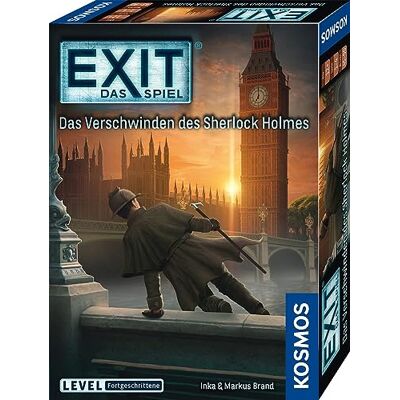 Kosmos EXIT® Het spel: het slot van de Sherlock Holmes (F): niveau voorgeschreven Kosmos EXIT® Het spel: het slot van de Sherlock Holmes (F): niveau voorgeschreven