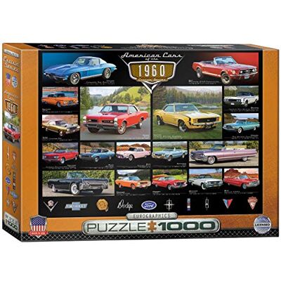 EuroGraphics American Cars of the 1960s puzzel EuroGraphics American Cars of the 1960s puzzel
