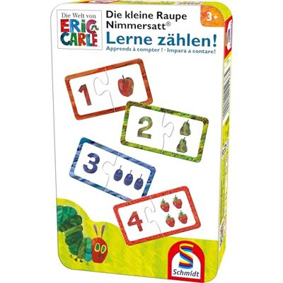 SCHMIDT De kleine rasp Nimmersatt, leer telt (kinderspel) SCHMIDT De kleine rasp Nimmersatt, leer telt (kinderspel)
