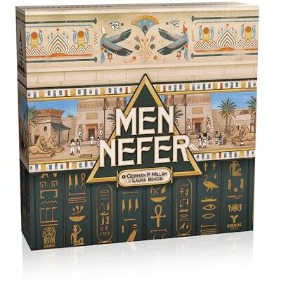 Ghenos Games Men-Nefer Strategiespel – voor 1 tot 4 spelers – 60-120 minuten – Italiaanse en Nederlandse editie Ghenos Games Men-Nefer Strategiespel – voor 1 tot 4 spelers – 60-120 minuten – Italiaanse en Nederlandse editie