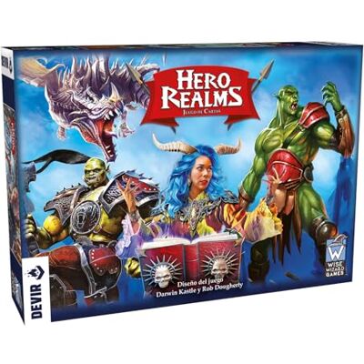 Devir Hero Realms, kaartspel, 12 jaar kaartspel, eenvoudig en leuk kaartspel (BGHR) Devir Hero Realms, kaartspel, 12 jaar kaartspel, eenvoudig en leuk kaartspel (BGHR)