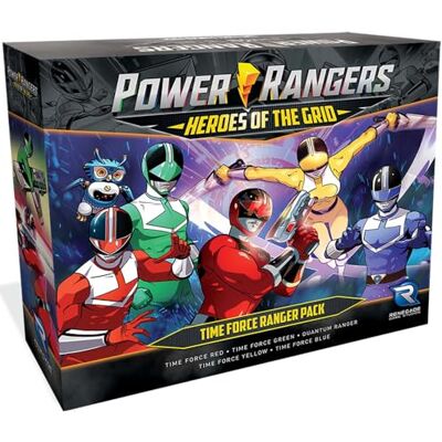 Renegade Game Studios Time Force Ranger Pack: Power Rangers Heroes of the Grid Renegade Game Studios Time Force Ranger Pack: Power Rangers Heroes of the Grid