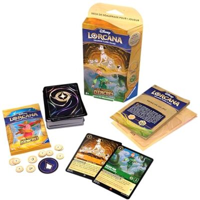 Ravensburger Disney Lorcana TCG Inkten Kaartenverzamelspel JCC Starter Deck Amber & Smaragd Ravensburger Disney Lorcana TCG Inkten Kaartenverzamelspel JCC Starter Deck Amber & Smaragd