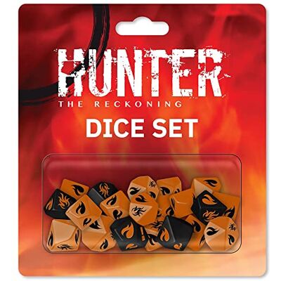 Renegade Game Studios Hunter: The Reckoning 5e editie dobbelspel – accessoires voor rollenspel op tafel – vanaf 18 jaar Renegade Game Studios Hunter: The Reckoning 5e editie dobbelspel – accessoires voor rollenspel op tafel – vanaf 18 jaar