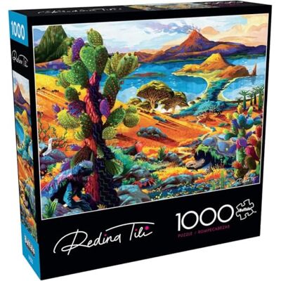 Buffalo Games Redina Tili – Galapagos – 1000 stukjes Jigsaw puzzel voor volwassenen – uitdagende puzzel perfect voor Game Nights – afgewerkte afmetingen is 26,75 x 19,75 cm Buffalo Games Redina Tili – Galapagos – 1000 stukjes Jigsaw puzzel voor volwassenen – uitdagende puzzel perfect voor Game Nights – afgewerkte afmetingen is 26,75 x 19,75 cm