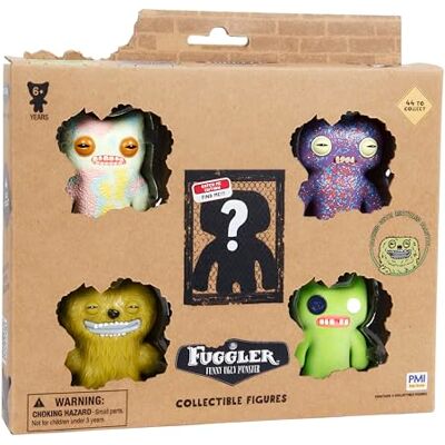 Bizak Fuggler 64110400-6 Set van 5 figuren 6,5 cm met verzamelposter, voor jongens en meisjes vanaf 4 jaar Bizak Fuggler 64110400-6 Set van 5 figuren 6,5 cm met verzamelposter, voor jongens en meisjes vanaf 4 jaar
