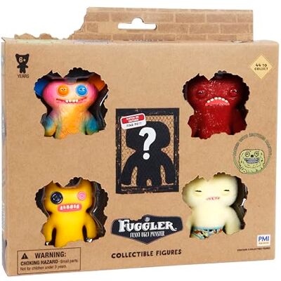 Bizak Fuggler 64110400-2 Set van 5 figuren 6,5 cm met verzamelposter, voor jongens en meisjes vanaf 4 jaar Bizak Fuggler 64110400-2 Set van 5 figuren 6,5 cm met verzamelposter, voor jongens en meisjes vanaf 4 jaar
