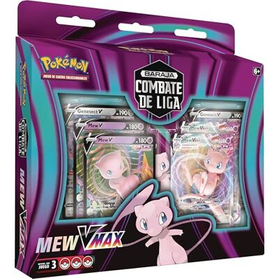 Pokémon Bandai TCG kaartspel: competitie Mew VMAX zwaard en schild vechtkaartspel PC50334 meerkleurig sluit je aan bij Mew VMAX en stuur je rivalen met de slagkracht Fusion Spaans Pokémon Bandai TCG kaartspel: competitie Mew VMAX zwaard en schild vechtkaartspel PC50334 meerkleurig sluit je aan bij Mew VMAX en stuur je rivalen met de slagkracht Fusion Spaans
