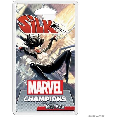 Asmodee Marvel Champions The Card Game Silk Hero Pack coöperatief strategiespel voor kinderen en volwassenen, vanaf 14 jaar, 1-4 spelers, 45-90 minuten speeltijd, gemaakt door Fantasy Flight Asmodee Marvel Champions The Card Game Silk Hero Pack coöperatief strategiespel voor kinderen en volwassenen, vanaf 14 jaar, 1-4 spelers, 45-90 minuten speeltijd, gemaakt door Fantasy Flight