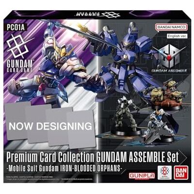 BANDAI Gundam PC01A Premium Collection kaartspel kaartset om in elkaar te zetten Mobile Suit Gundam Iron Blooded Orphans (PC01A) BANDAI Gundam PC01A Premium Collection kaartspel kaartset om in elkaar te zetten Mobile Suit Gundam Iron Blooded Orphans (PC01A)