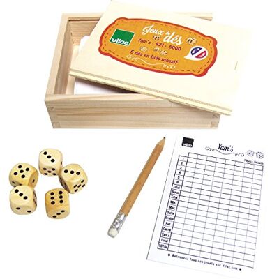 Vilac Bordspellen Yam's spel 6036, beige Vilac Bordspellen Yam's spel 6036, beige