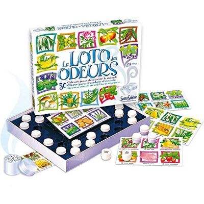 Sentosphère Sent osphère Educatief spel – Loto der geuren – 30 geuren om de wereld te ontdekken Sentosphère Sent osphère Educatief spel – Loto der geuren – 30 geuren om de wereld te ontdekken