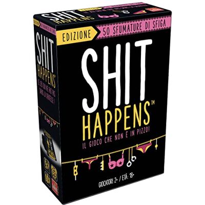 Goliath Shit Happens: 50 Sfiga-smoker, gezelschapsspellen voor volwassenen, feestspel vanaf 18 jaar, feestspel, kaartspel voor vrienden, uitdagingsspel Goliath Shit Happens: 50 Sfiga-smoker, gezelschapsspellen voor volwassenen, feestspel vanaf 18 jaar, feestspel, kaartspel voor vrienden, uitdagingsspel
