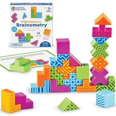 Learning Resources Stem Explorers: Ciboulometrie, 3D-puzzel voor kritische geest en stem-vaardigheden voor kinderen, 10 stem-uitdagingen, vanaf 5 jaar Learning Resources Stem Explorers: Ciboulometrie, 3D-puzzel voor kritische geest en stem-vaardigheden voor kinderen, 10 stem-uitdagingen, vanaf 5 jaar