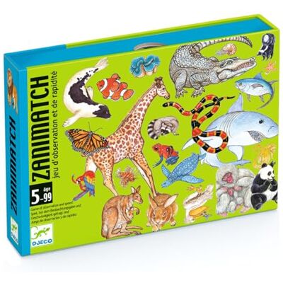 Djeco Zanimatch cartes kaartspel, meerkleurig (36) Djeco Zanimatch cartes kaartspel, meerkleurig (36)