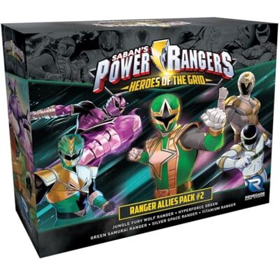 Renegade Game Studios Power Rangers: Heroes of The Grid – Ranger Allies Pack #2 – bordspel – versie in Anglias – Renegade Game Studios Power Rangers: Heroes of The Grid – Ranger Allies Pack #2 – bordspel – versie in Anglias –