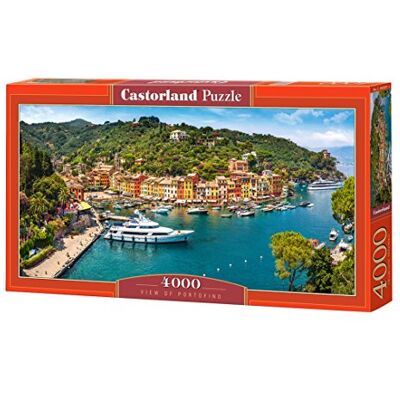 Castorland C-400201-2 View of Portofino puzzel 4000 stukjes rood Castorland C-400201-2 View of Portofino puzzel 4000 stukjes rood