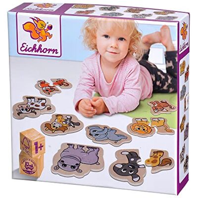 Eichhorn EH 16-delige dierenpuzzel. Eichhorn EH 16-delige dierenpuzzel.