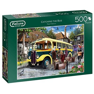 Jumbo Falcon de Luxe Catching The Bus Puzzel Puzzel Puzzel Puzzel Voertuigen Volwassenen Jongen/meisje 12 jaar, Binnen Jumbo Falcon de Luxe Catching The Bus Puzzel Puzzel Puzzel Puzzel Voertuigen Volwassenen Jongen/meisje 12 jaar, Binnen