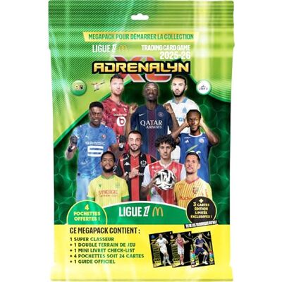 Panini ADRENALYN Ligue 1 McDonald's 2025-2026 Trading Cards Game Starter Pack (map + 4 zakken) Panini ADRENALYN Ligue 1 McDonald's 2025-2026 Trading Cards Game Starter Pack (map + 4 zakken)