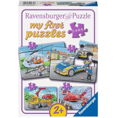 Ravensburger Kinderpuzzel mijn inzet voertuig 2.4.6.8 stukjes mijn eerste puzzel voor kinderen vanaf 2 jaar Ravensburger Kinderpuzzel mijn inzet voertuig 2.4.6.8 stukjes mijn eerste puzzel voor kinderen vanaf 2 jaar