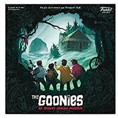 FUNKO GAMES Les Goonies Le Jeux – Coöperatief gezelschapsspel – voor kinderen vanaf 12 jaar – puzzel- en strategiespel – vind een schat – 50 minuten – 2-5 spelers – Frans FUNKO GAMES Les Goonies Le Jeux – Coöperatief gezelschapsspel – voor kinderen vanaf 12 jaar – puzzel- en strategiespel – vind een schat – 50 minuten – 2-5 spelers – Frans