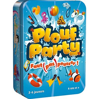 Asmodee Cocktail Games Plouf Party NL Bordspel Vanaf 6 jaar 3 tot 6 spelers 15 minuten Asmodee Cocktail Games Plouf Party NL Bordspel Vanaf 6 jaar 3 tot 6 spelers 15 minuten