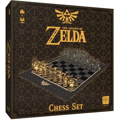 USAopoly The Legend of Zelda Collector's Chess Set Strategiespel Voor Zelda-fans 2 spelers 60+ minuten vanaf 8 jaar Engels USAopoly The Legend of Zelda Collector's Chess Set Strategiespel Voor Zelda-fans 2 spelers 60+ minuten vanaf 8 jaar Engels