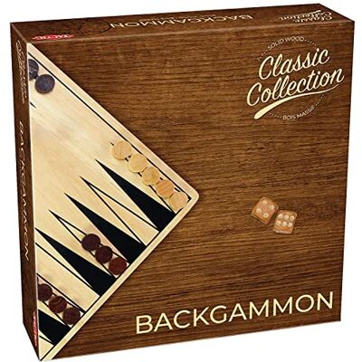 Tactic Backgammon in kartonnen doos Tactic Backgammon in kartonnen doos