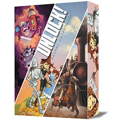 Asmodee Space Cowboys Unlock Secret Adventures Spaans (SCUN0004) Asmodee Space Cowboys Unlock Secret Adventures Spaans (SCUN0004)
