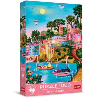 Trefl Premium Plus Quality Puzzel The Art of Colour : Syros, Griekenland 1000 stukjes, volledige kleurenserie, perfect op elkaar afgestemde stukken, voor volwassenen en kinderen vanaf 12 jaar Trefl Premium Plus Quality Puzzel The Art of Colour : Syros, Griekenland 1000 stukjes, volledige kleurenserie, perfect op elkaar afgestemde stukken, voor volwassenen en kinderen vanaf 12 jaar